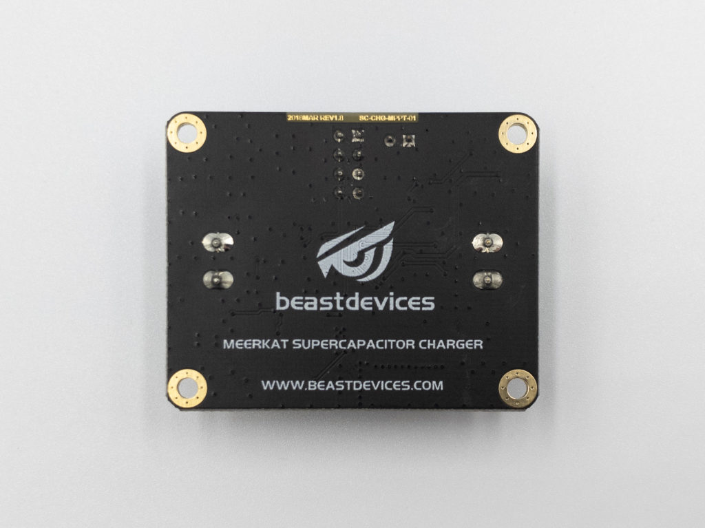 Beast Devices Meerkat Supercapacitor Charger Bottom View
